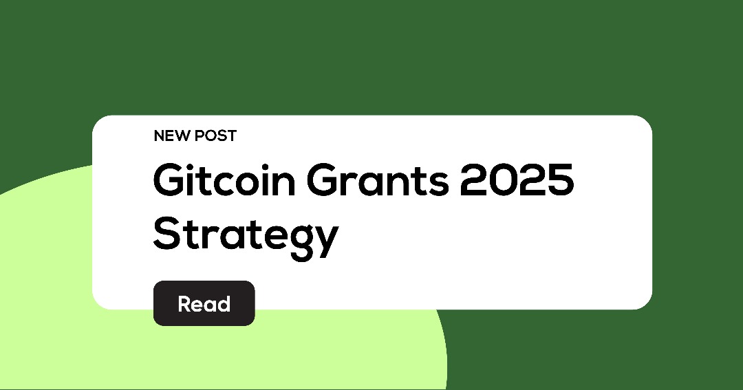 Gitcoin Grants 2025 Strategy